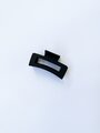 Stella + Gemma Rectangle Hair Grip - Black