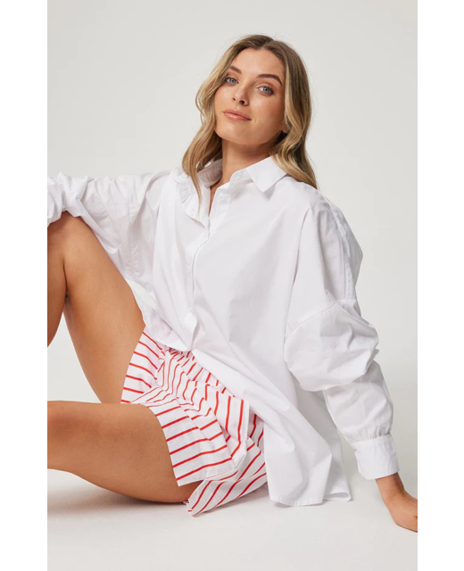 Cartel & Willow Tammy Shirt - White