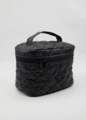 Stella + Gemma Make Up Bag - Black Quilted