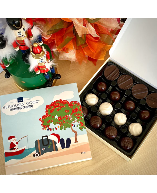Seriously Good Chocolate Co. Kiwiana Christmas at the Beach - 16 Box