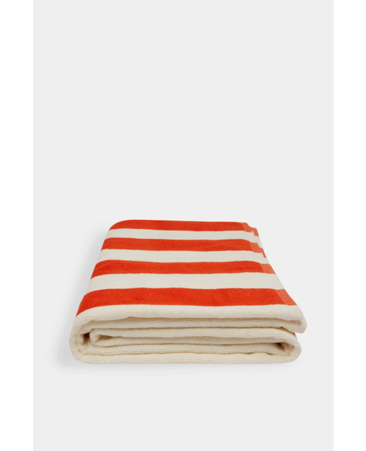 Assembly Label Wide Stripe Beach Towel
