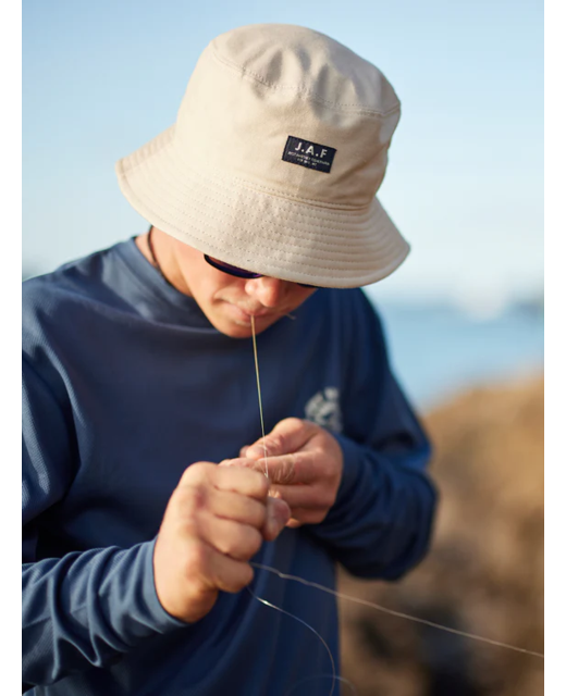 Just Another Fisherman Dawn Till Dusk Bucket Hat