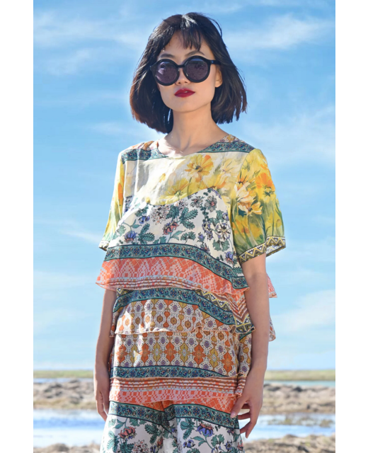 Curate Let's Flounce Top
