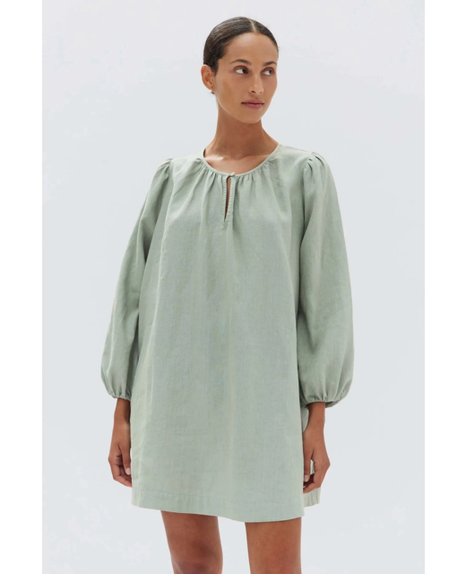 Assembly Label Allie Linen Mini Dress