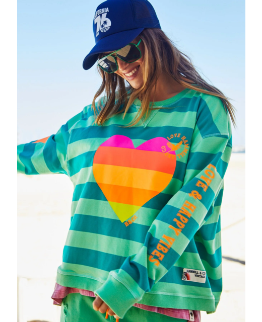 Hammill & Co Stripe Summer Sweat