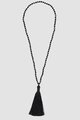 Tassel Necklace Black