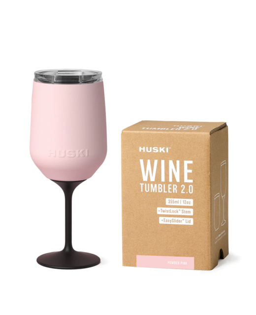 Huski Wine Tumbler 2.0 - Powder Pink