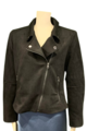 Foil Suede Biker Jacket