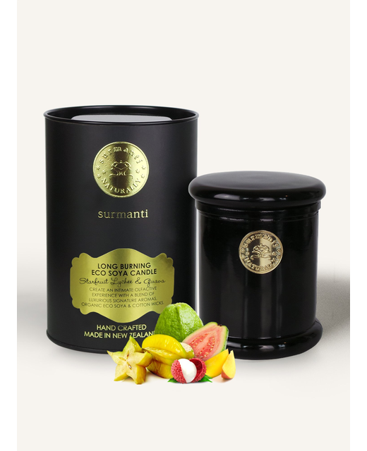 Long Burning Eco Soya Candle 250g Starfruit, Lychee, & Guava Brand