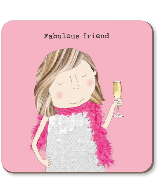 Rosie Made a Thing Fabulous Coaster