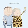 Rosie Made a Thing Anniversary Fizz Card