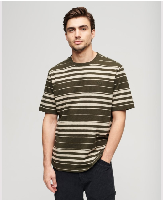 Superdry Relaxed Fit Stripe Tee