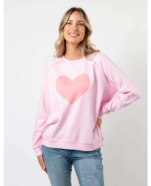 Stella + Gemma Classic Sweater - Ballet with Flame Heart