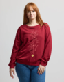 Stella + Gemma Classic Sweater - Rhubarb Blooms