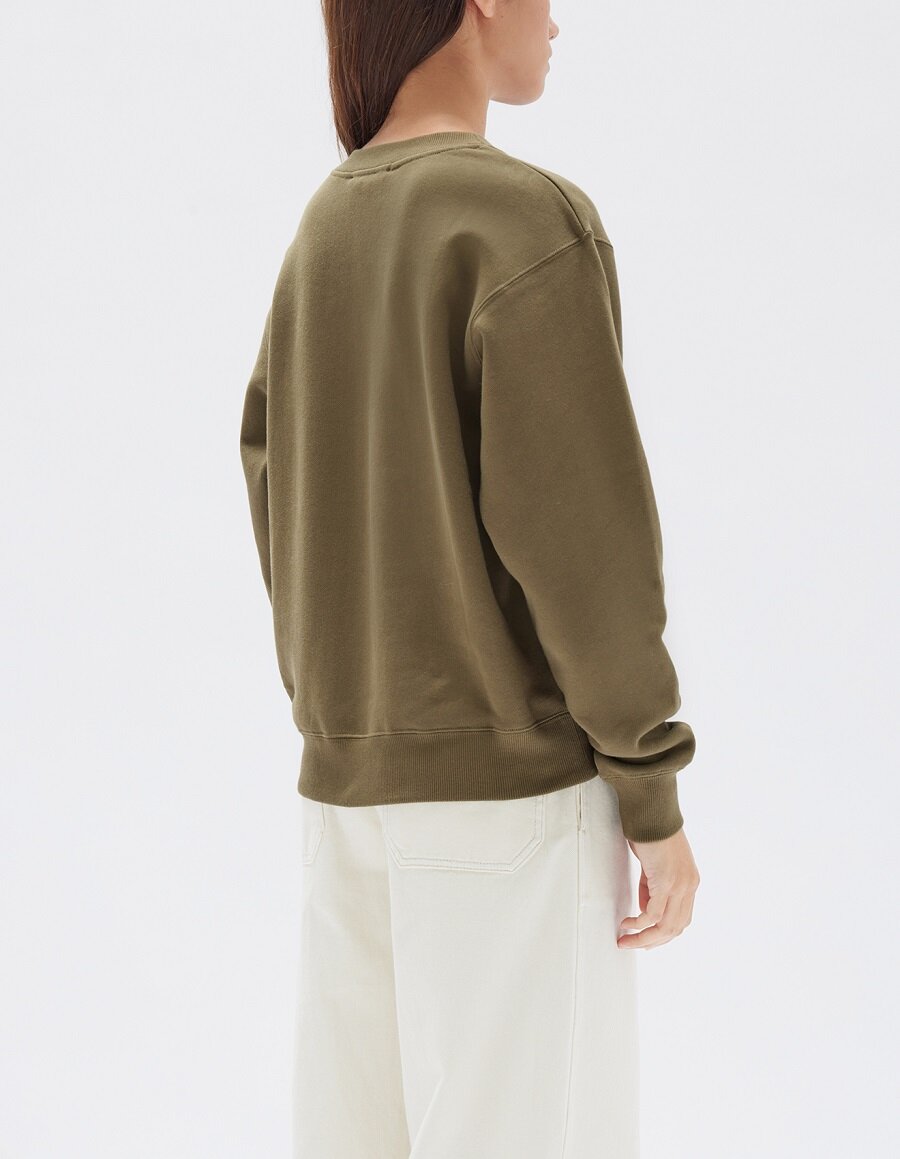 Assembly Label Womens Stacked Logo Fleece Brand Assembly Label Preview District Assembly W24