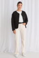Stories Be Told Apex Collarless Puffer Jacket