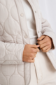 Stories Be Told Apex Collarless Puffer Jacket