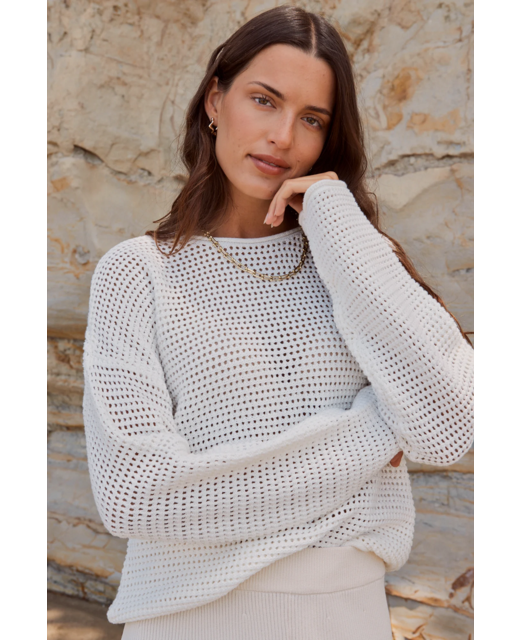 Re:Union Dawn Crochet Knit Jumper