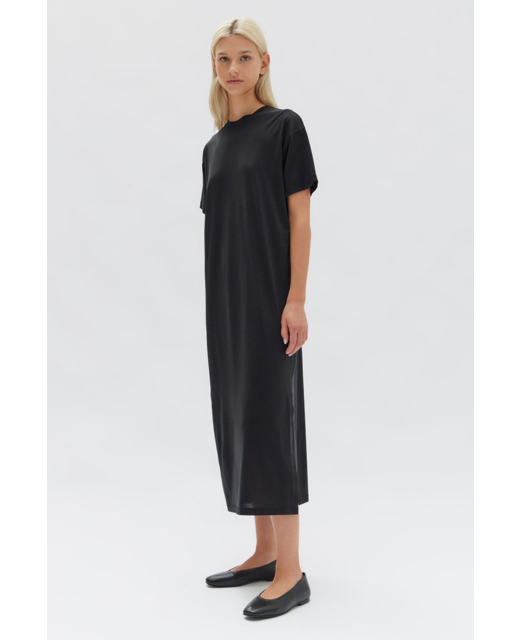 Assembly Label Silk Blend Tee Dress