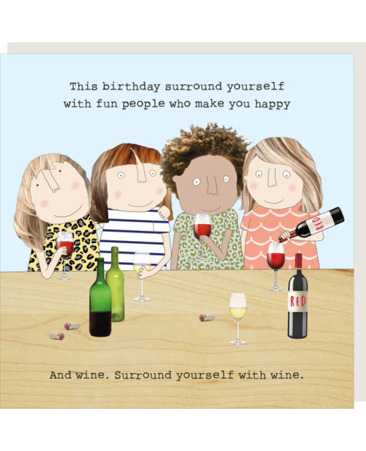 Rosie Made a Thing This Birthday Surround Yourself Card