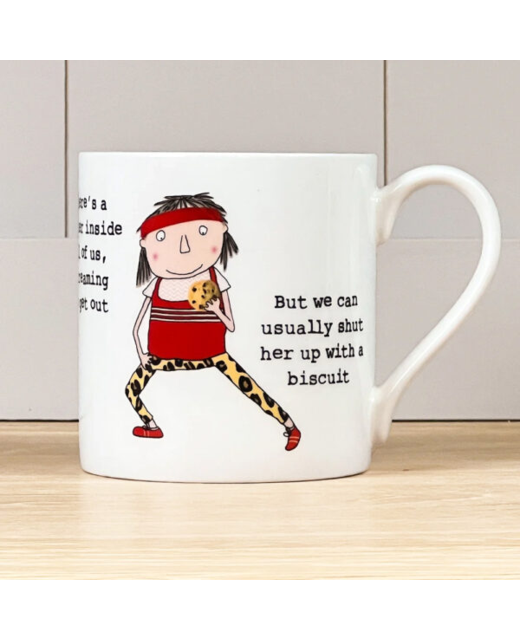 Rosie Made a Thing There's a Runner Inside All of Us Mug