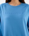 Stella + Gemma Classic Logo Sweater - Sky