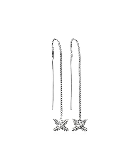 Boh Runga Feather Kisses Thread Earrings