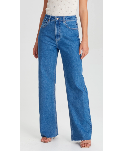 Junkfood Suzie Wide Leg Jean