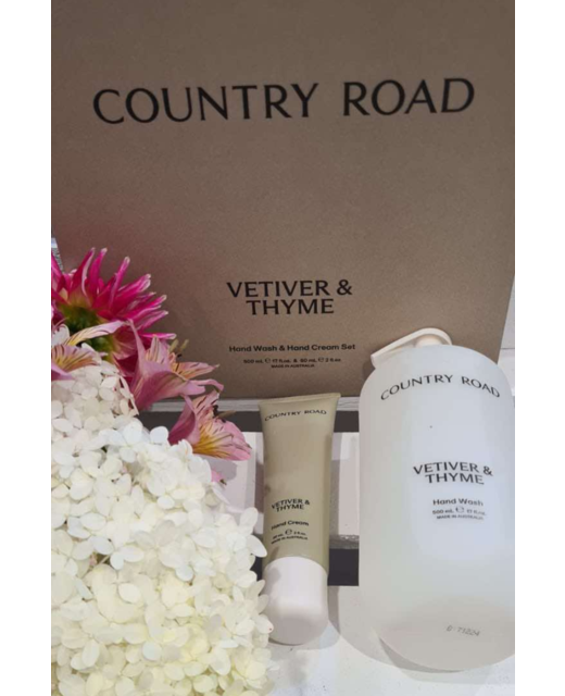 Country Road Hand Care Set - Vetiver & Thyme