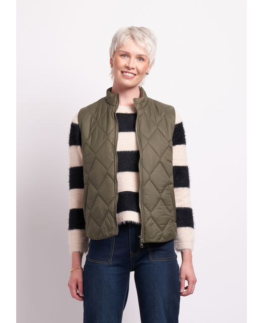 Foil Get On Down Vest