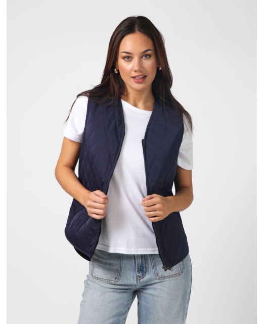 Stella + Gemma Vesta Vest - Navy