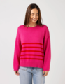 Stella + Gemma Axel Jumper - Strawberry Ripple