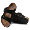 Birkenstock Arizona Soft Footbed Suede Regular Sandal - Black