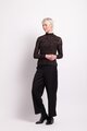 Foil LS Polo Neck Top