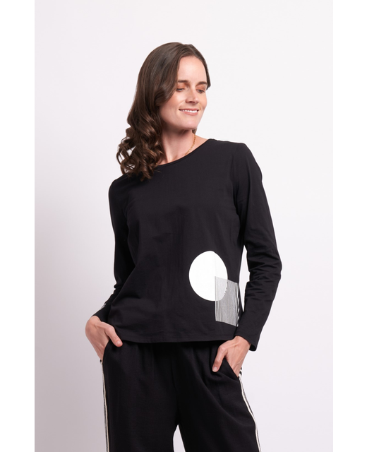 Foil Long Sleeve T-Shirt