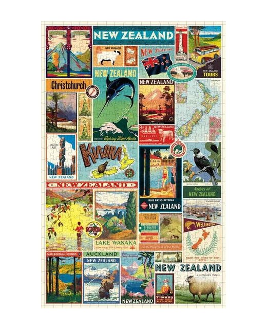 500 Piece Vintage Puzzle - NZ Images