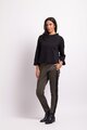 Foil Boat Neck Jumper