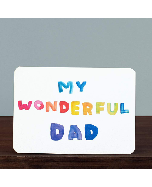 My Wonderful Dad Card