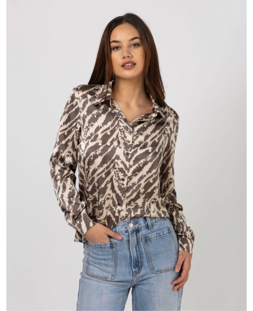 Stella & Gemma Vera Shirt - Abstract Animal