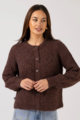 Stella & Gemma Corinne Cardigan - Chocolate