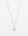 Stella & Gemma Silver Petite Flower Necklace