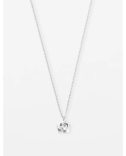 Stella & Gemma Silver Petite Flower Necklace
