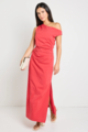 Stories Be Told Classified Tuck Maxi Dress