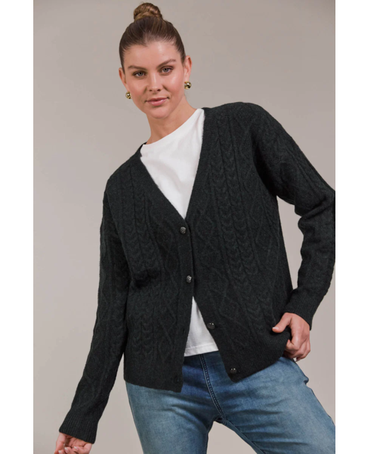 Eb & Ive Merano Crop Cardigan