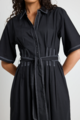 Among The Brave Service Midi Shirt Dress