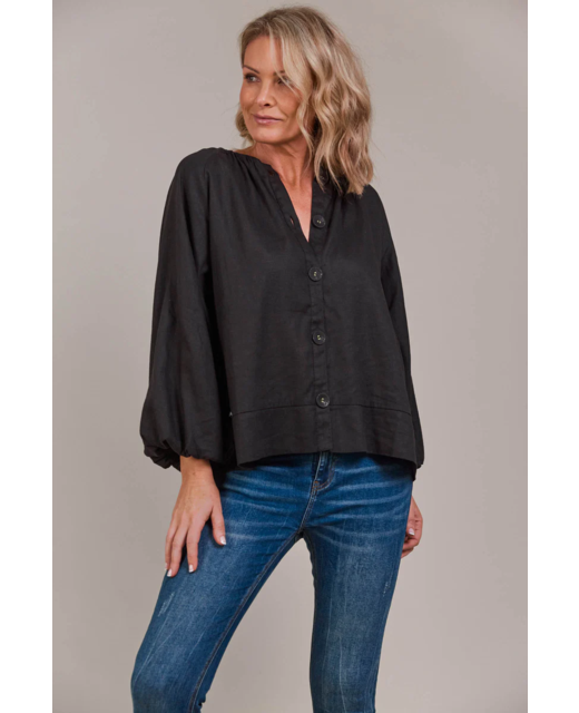Eb & Ive Laax Button Blouse