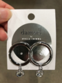 Hoop Earrings - Diamante Silver