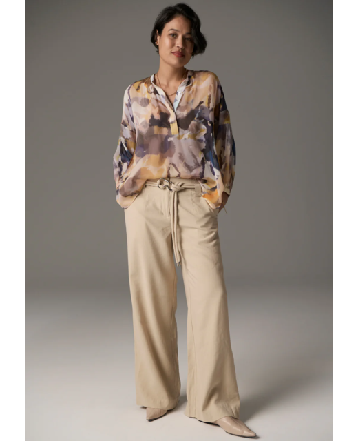 POL Collage Silk Top