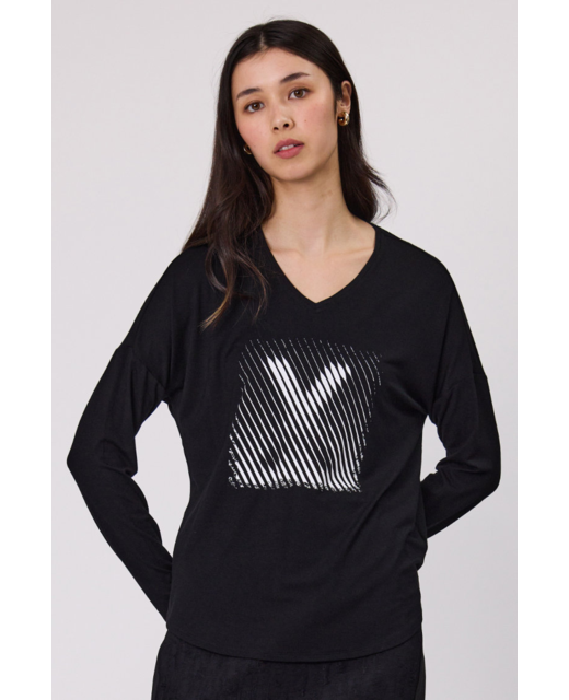 Duo Galaxy Print Top