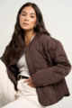 Stories Be Told Apex Collarless Puffer Jacket